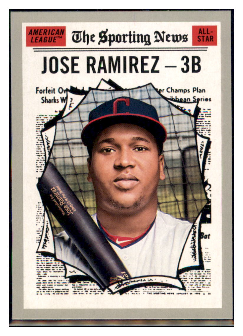 2019 Topps Heritage Jose Ramirez Cleveland Indians #355 Baseball card PSA
ALL TMH1C simple Xclusive Collectibles