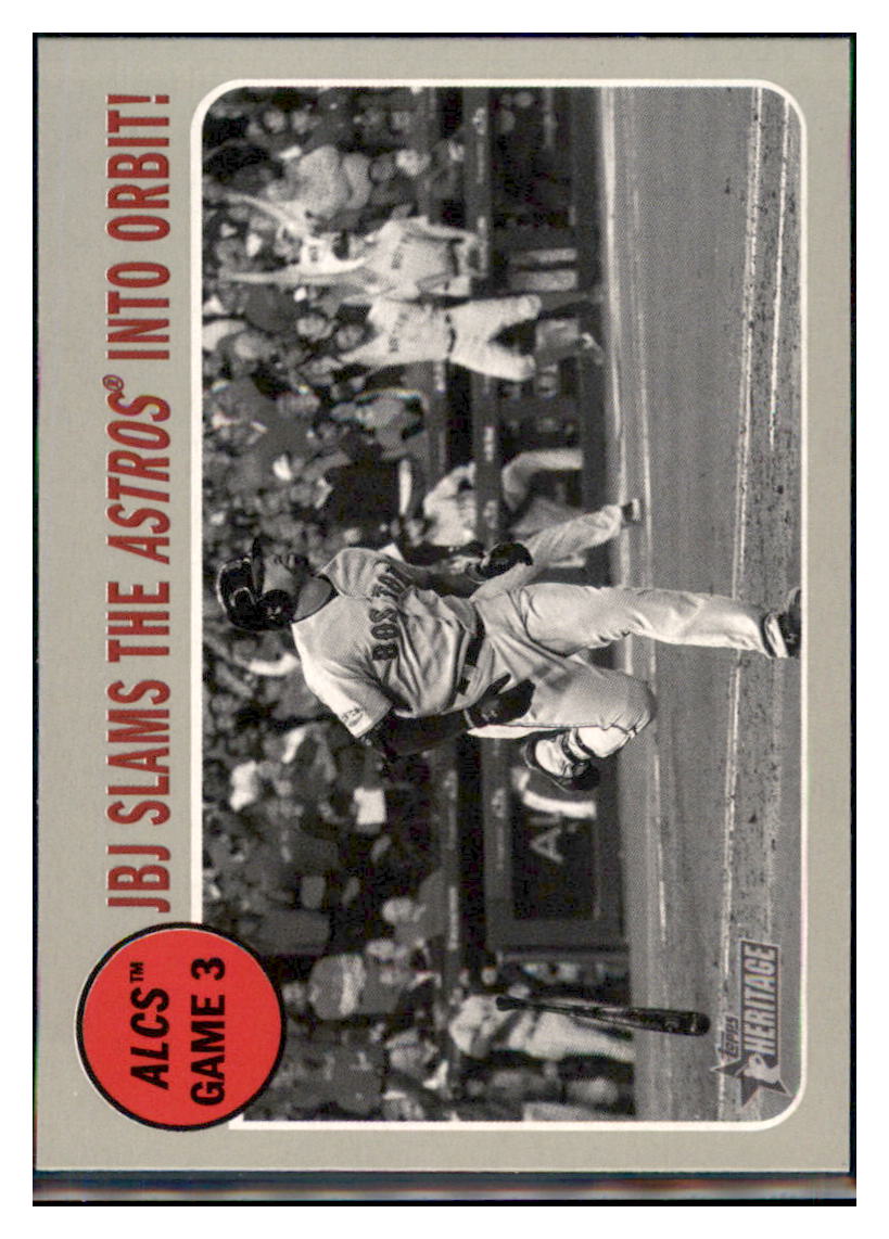 2019 Topps Heritage JBJ Slams the Astros
into Orbit! Boston Red Sox #200
Baseball card TMH1C_1a simple Xclusive Collectibles