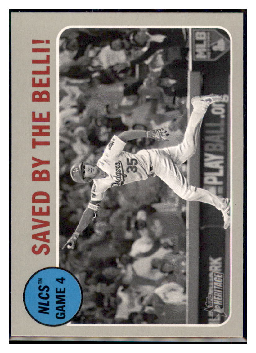 2019 Topps Heritage Saved by the
Belli! Los Angeles Dodgers #196
Baseball card TMH1C simple Xclusive Collectibles