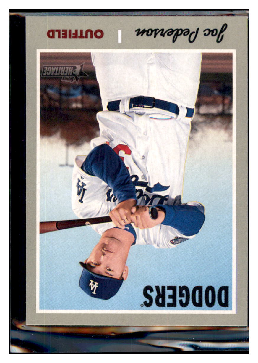 2019 Topps Heritage Joc Pederson Los Angeles Dodgers #390 Baseball
card TMH1C simple Xclusive Collectibles