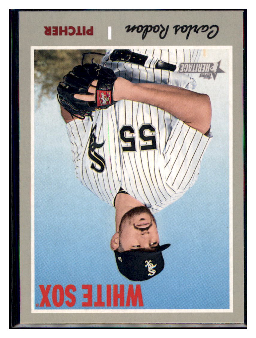 2019 Topps Heritage Carlos Rodon Chicago White Sox #274 Baseball card TMH1C simple Xclusive Collectibles