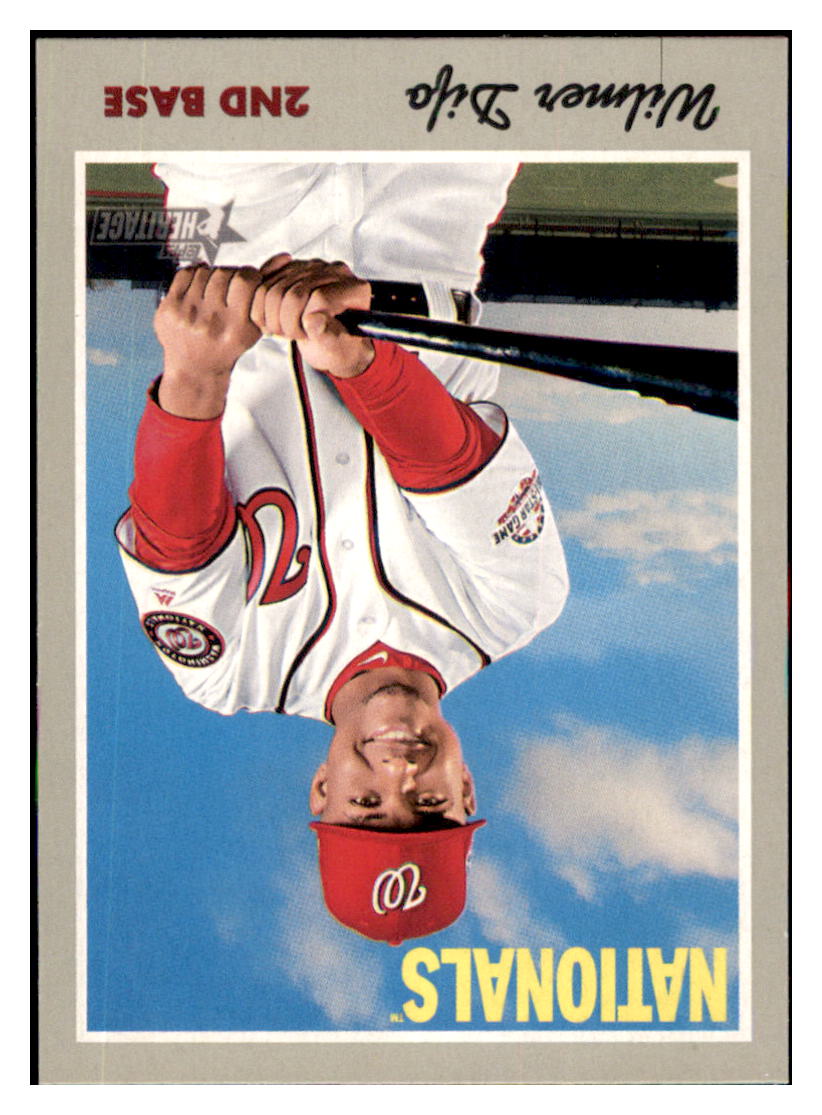 2019 Topps Heritage Wilmer Difo Washington Nationals #84 Baseball
card TMH1C_1a simple Xclusive Collectibles