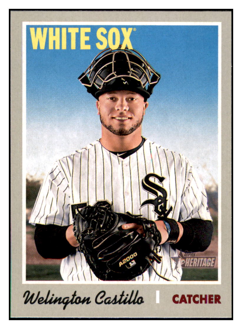2019 Topps Heritage Welington
Castillo Chicago White Sox #263
Baseball card TMH1C simple Xclusive Collectibles