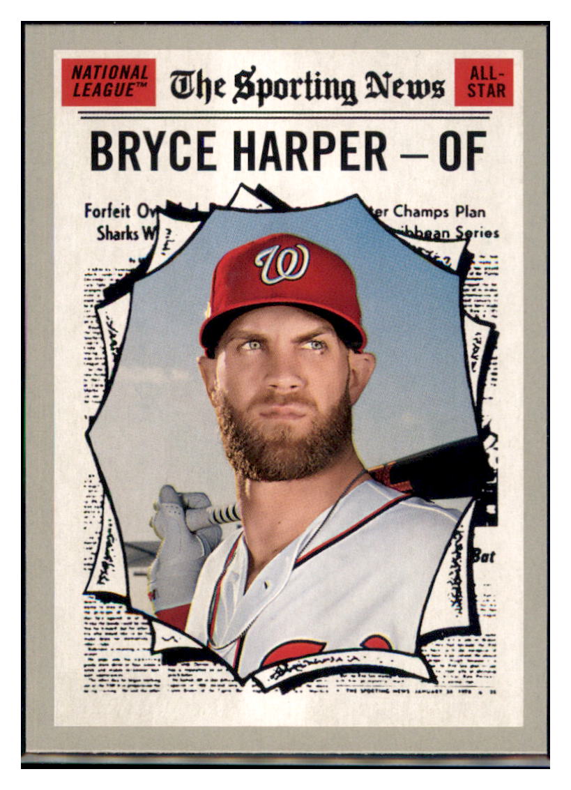 2019 Topps Heritage Bryce Harper Washington Nationals #367 Baseball card
PSA ALL TMH1B simple Xclusive Collectibles