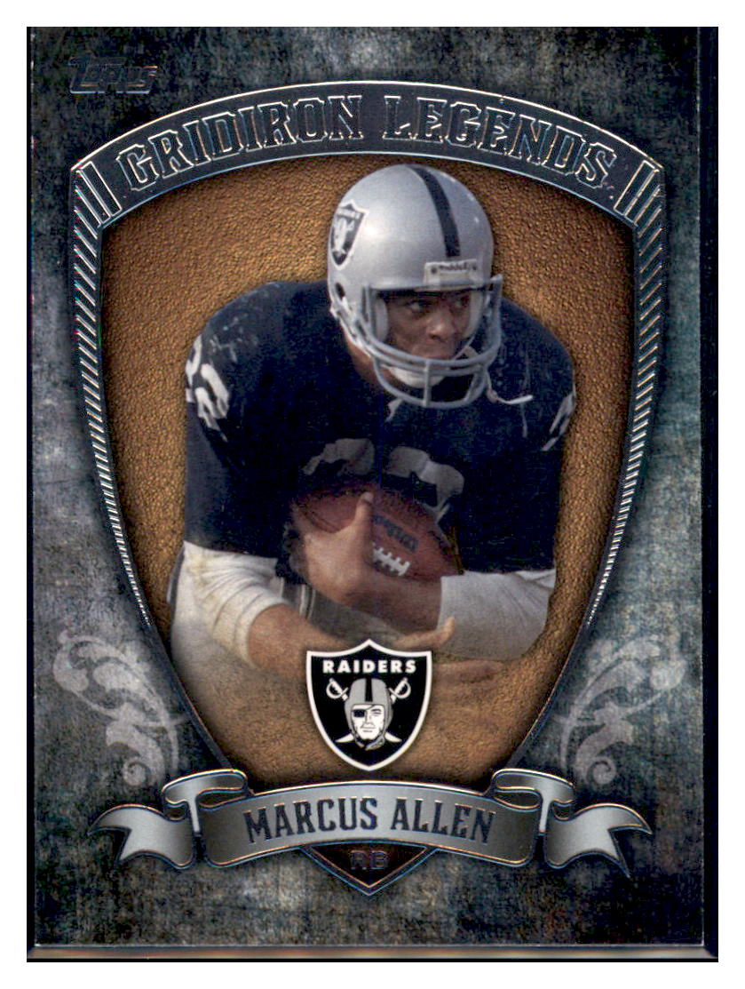2013 Topps Marcus Allen    Los Angeles Raiders #GL-MA Football
  card   VSMP1IMB simple Xclusive Collectibles