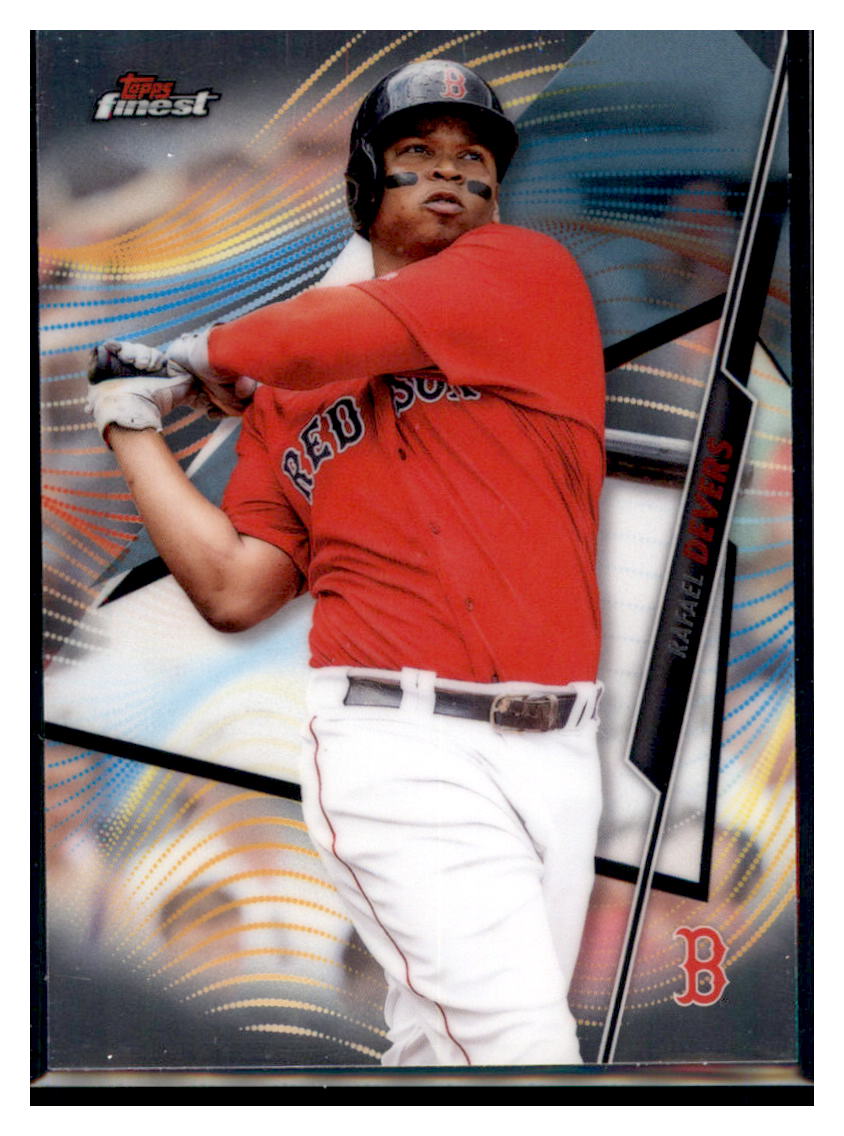 2020 Finest Rafael Devers    Boston Red Sox #24 Baseball card   VSMP1IMB simple Xclusive Collectibles   