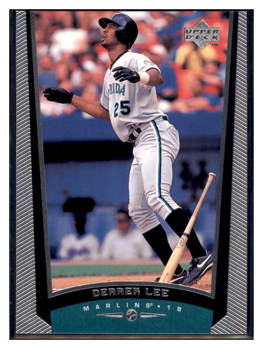 1999 Upper Deck Derrek Lee Florida Marlins #104 Baseball card