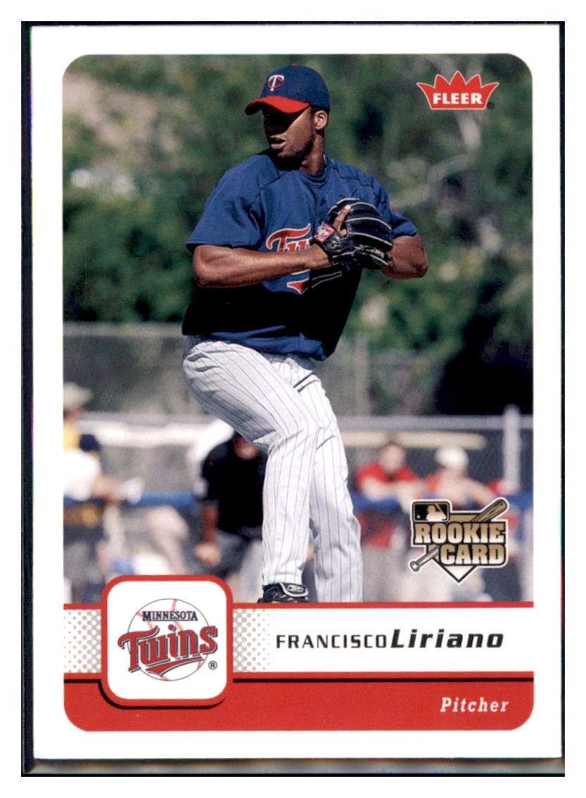 2006 Fleer Francisco Liriano Minnesota Twins #365 Baseball card VSMP1IMB simple Xclusive Collectibles