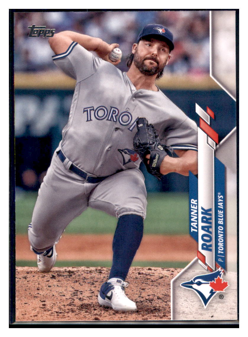 2020 Topps Tanner Roark Toronto Blue Jays #352 Baseball card VSMP1IMB simple Xclusive Collectibles