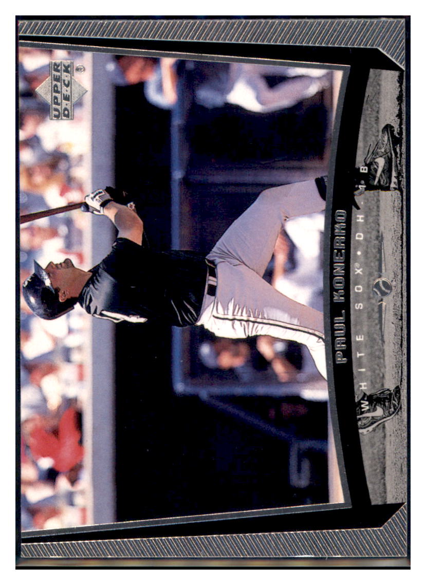 1999 Upper Deck Paul Konerko Chicago White Sox #338 Baseball card VSMP1IMB simple Xclusive Collectibles