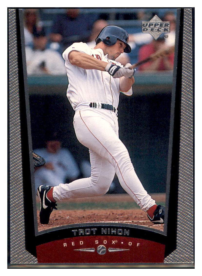 1999 Upper Deck Trot Nixon Boston Red Sox #329 Baseball card