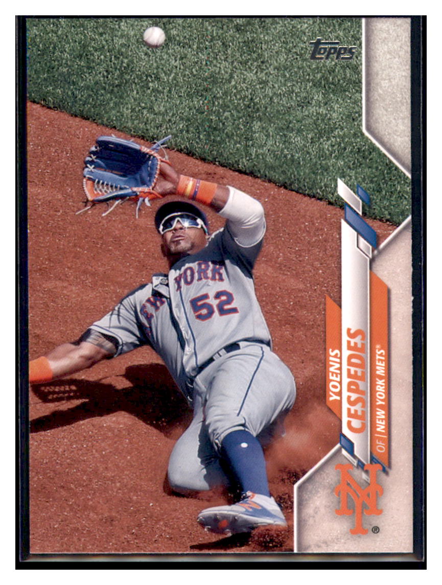 2020 Topps Yoenis Cespedes New York Mets #426 Baseball card VSMP1IMB simple Xclusive Collectibles