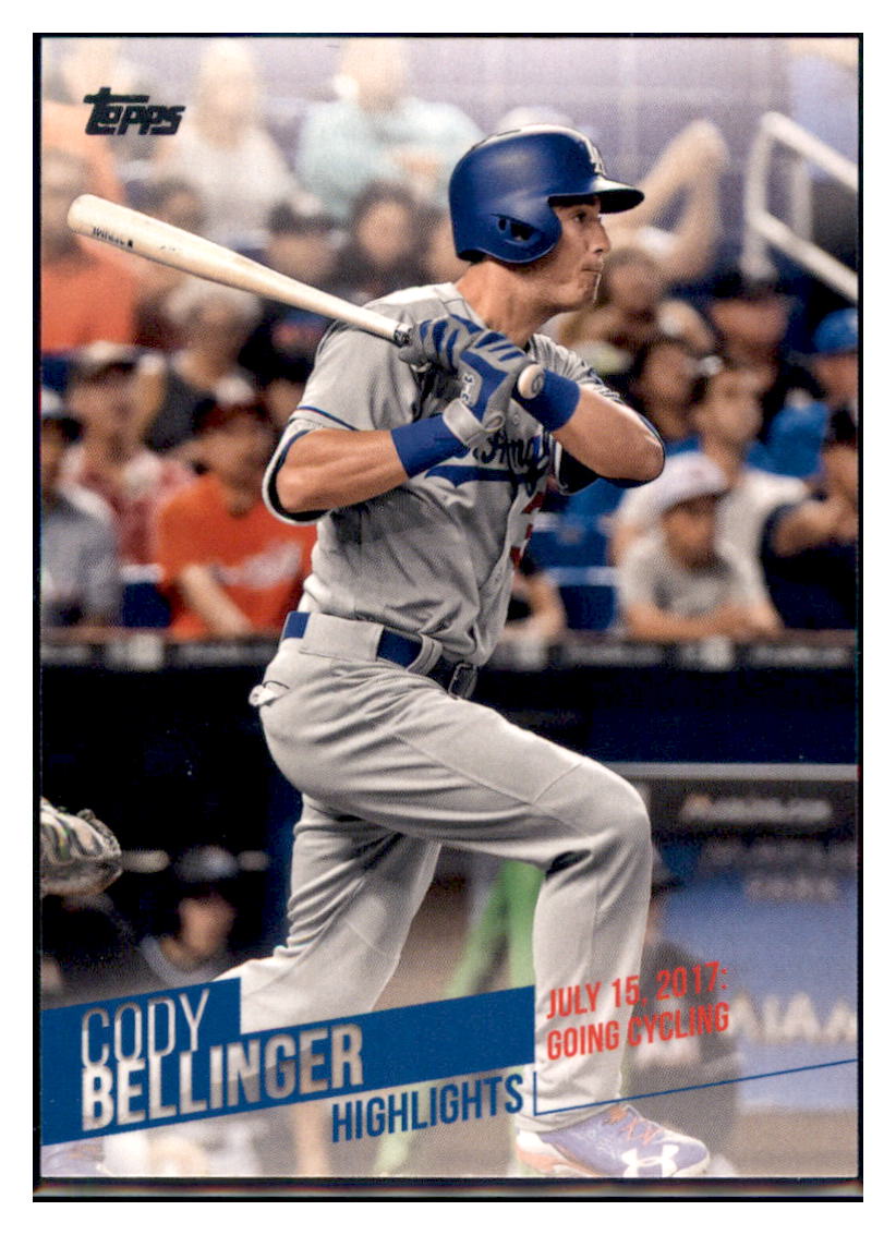 2018 Topps Cody Bellinger Los Angeles Dodgers #CB-18 Baseball card VSMP1IMB