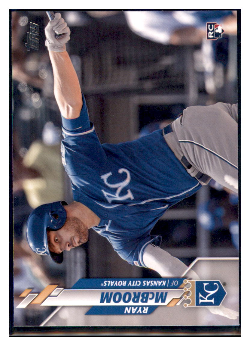 2020 Topps Ryan McBroom    Kansas City Royals #671 Baseball
  card   VSMP1IMB simple Xclusive Collectibles   