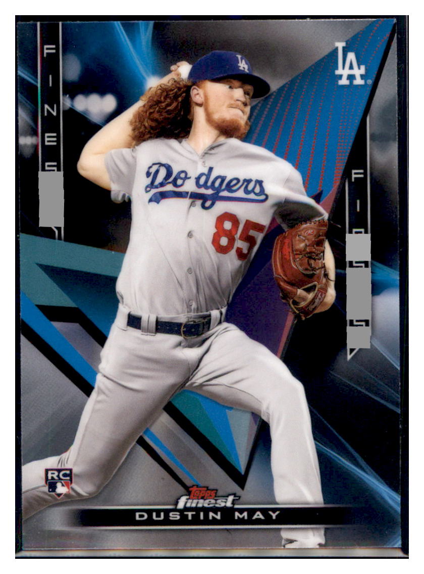 2020 Finest Dustin May    Los Angeles Dodgers #FF-8 Baseball
  card   VSMP1IMB simple Xclusive Collectibles   