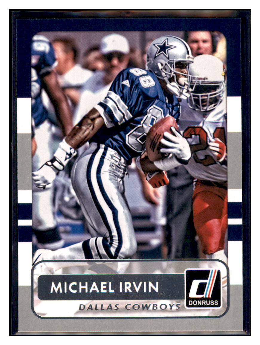 2015 Donruss Michael Irvin    Dallas Cowboys #184 Football card   VSMP1IMB simple Xclusive Collectibles