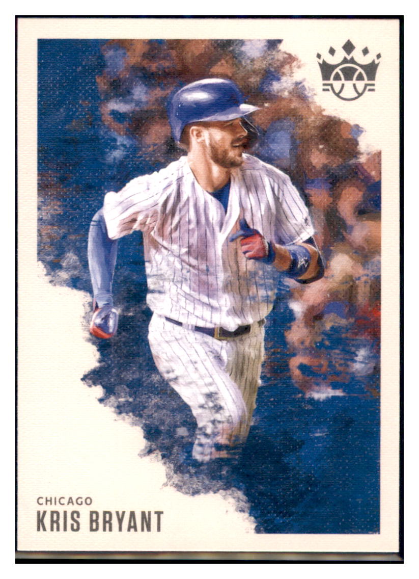 2020 Panini Diamond Kings Kris
  Bryant    Chicago Cubs #72 Baseball
  card   VSMP1IMB simple Xclusive Collectibles   