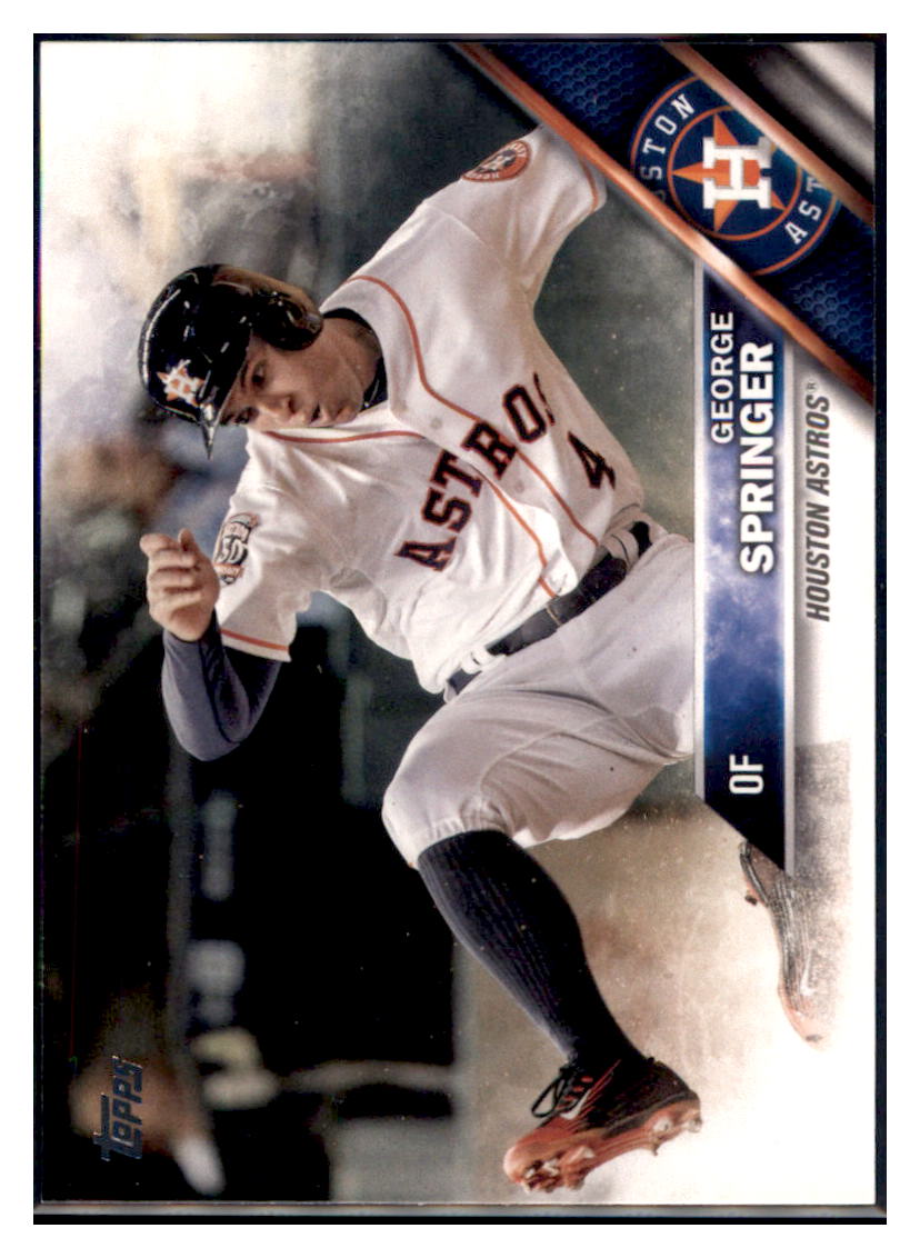 2016 Topps George Springer Houston Astros #53 Baseball card VSMP1IMB simple Xclusive Collectibles