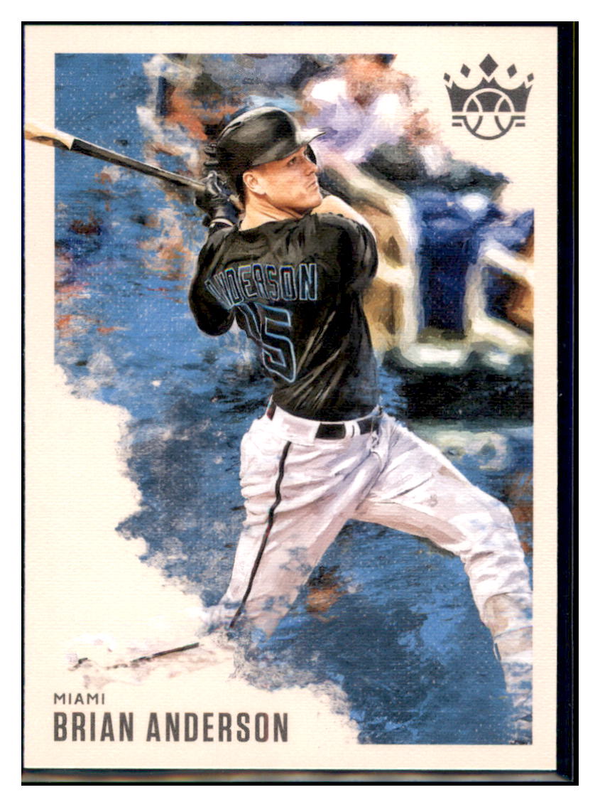 2020 Panini Diamond Kings Brian Anderson Miami Marlins #98 Baseball
  card   VSMP1IMB simple Xclusive Collectibles