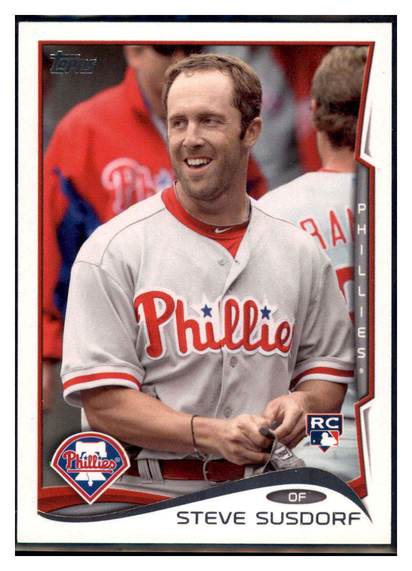 2014 Topps Steve Susdorf    Philadelphia Phillies #498 Rookie Baseball card   VSMP1IMB simple Xclusive Collectibles