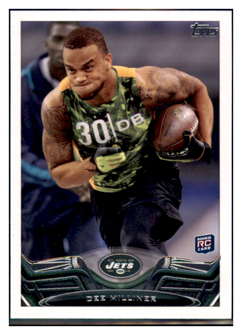 2013 Topps Dee Milliner    New York Jets #49 Rookie Football card   VSMP1IMB simple Xclusive Collectibles   