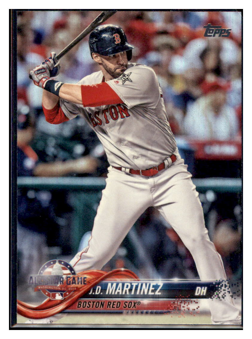 2018 Topps Update J.D. Martinez Boston Red Sox #US23a Baseball card VSMP1IMB simple Xclusive Collectibles