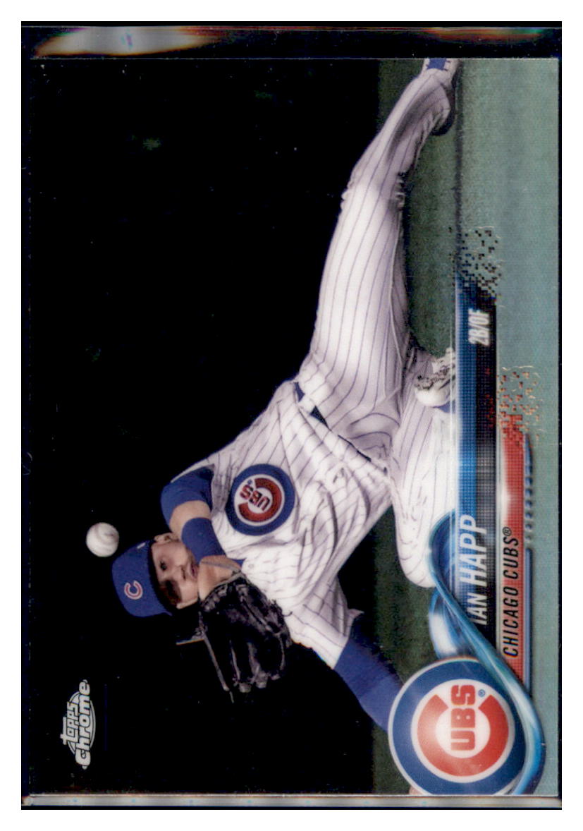 2018 Topps Chrome Ian Happ Chicago Cubs #51 Baseball card VSMP1IMB simple Xclusive Collectibles