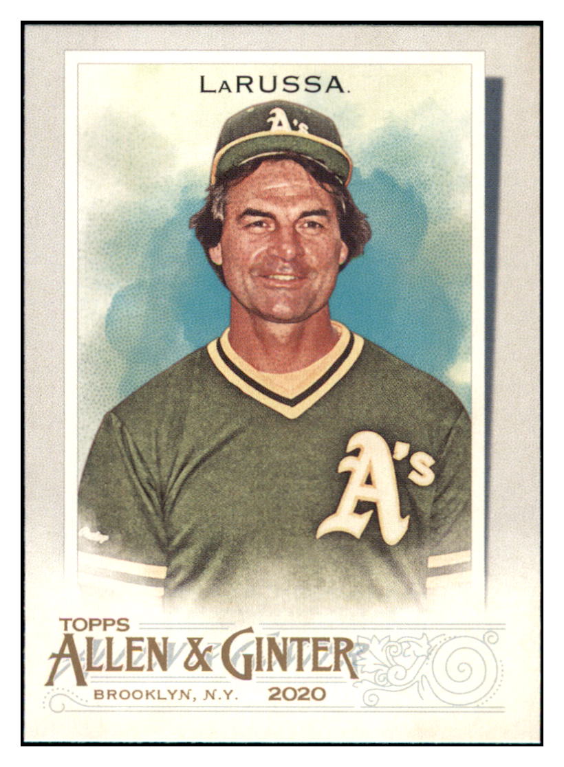 2020 Topps Allen & Ginter Tony
  LaRussa    Oakland Athletics #319
  Baseball card   VSMP1IMB simple Xclusive Collectibles   