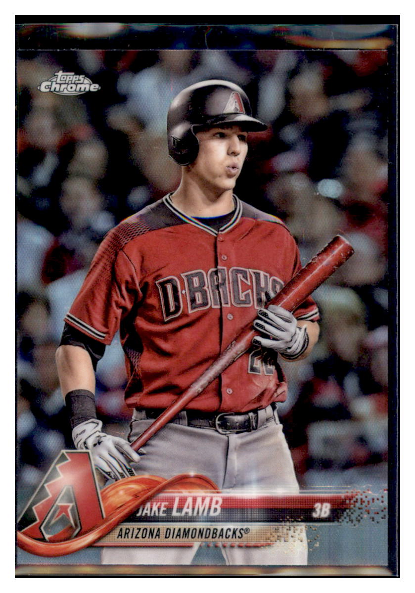 2018 Topps Chrome Jake Lamb Arizona Diamondbacks #106 Baseball
card VSMP1IMB simple Xclusive Collectibles