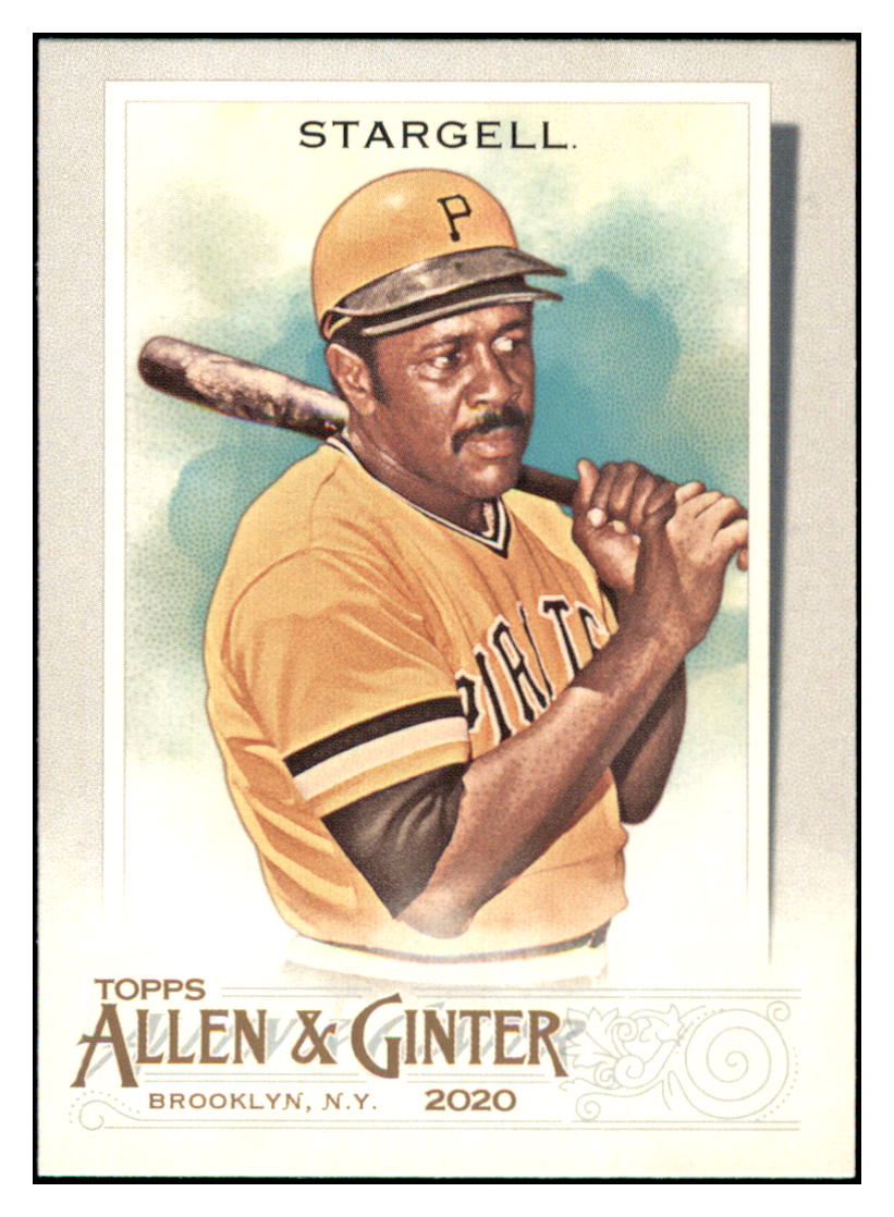 2020 Topps Allen & Ginter Willie
  Stargell    Pittsburgh Pirates #106
  Baseball card   VSMP1IMB simple Xclusive Collectibles