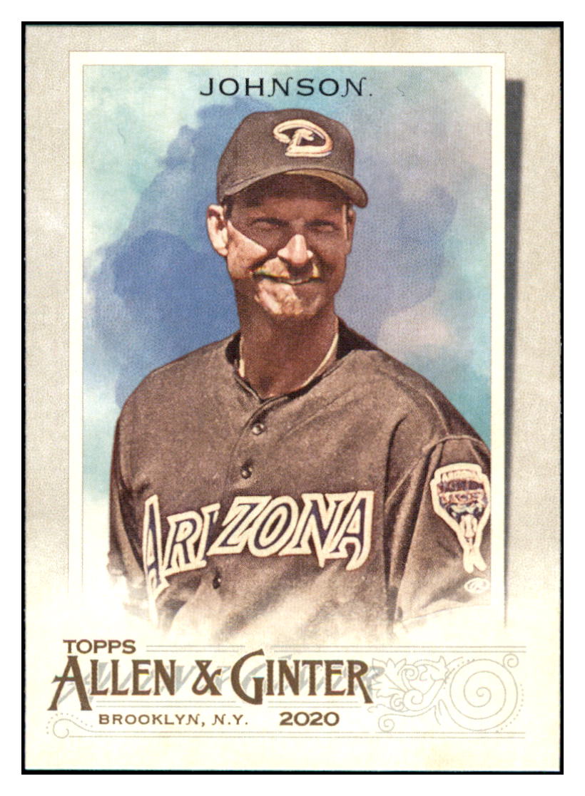 2020 Topps Allen & Ginter Randy
  Johnson    Arizona Diamondbacks #2
  Baseball card   VSMP1IMB simple Xclusive Collectibles