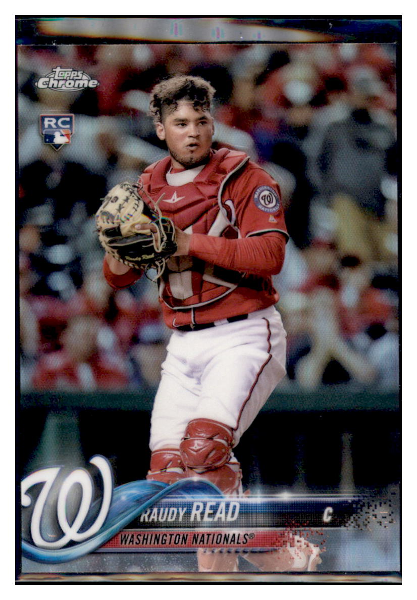 2018 Topps Chrome Raudy Read Washington Nationals #120 Baseball
card VSMP1IMB simple Xclusive Collectibles