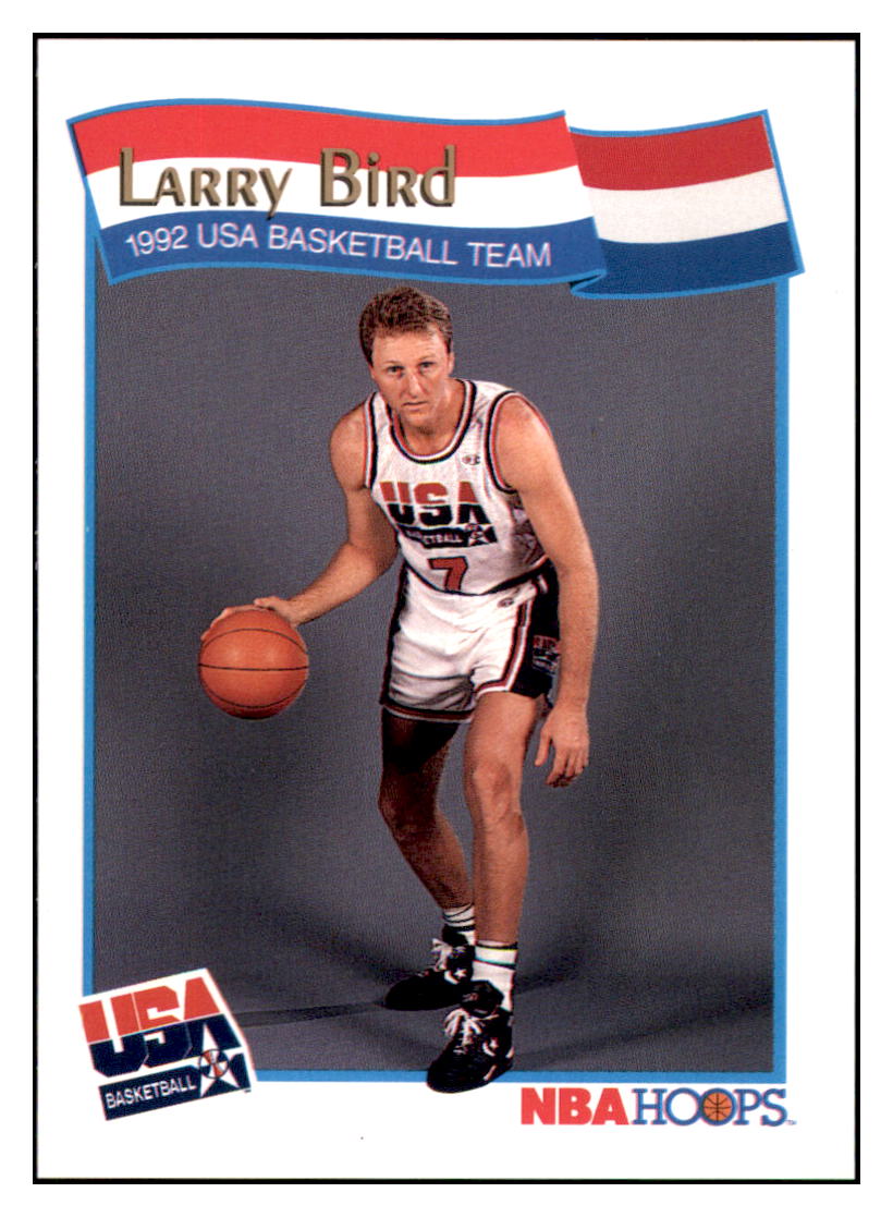 1991 Hoops McDonald's Larry Bird    USA #52 Basketball card   VSMP1IMB simple Xclusive Collectibles   