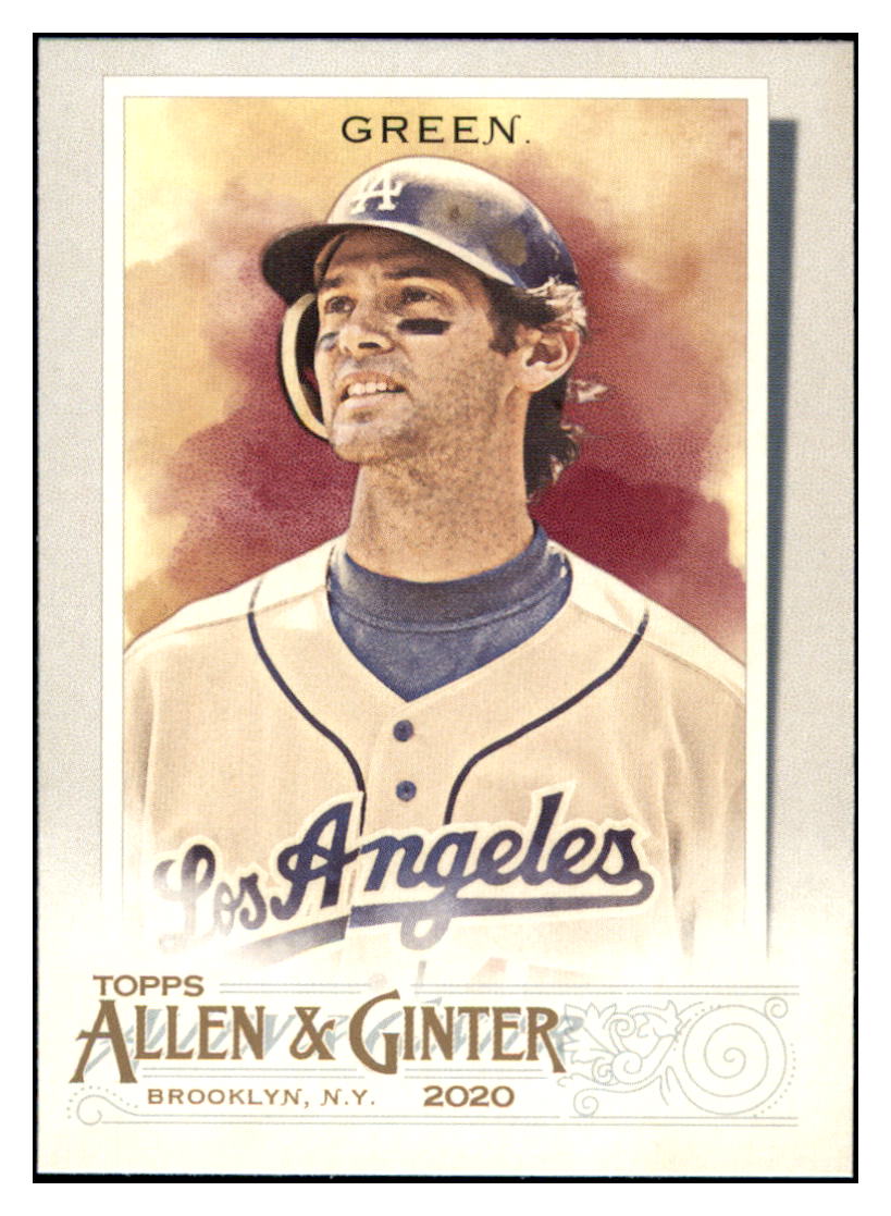 2020 Topps Allen & Ginter Shawn Green Los Angeles Dodgers #332 Baseball card  VSMP1IMB
