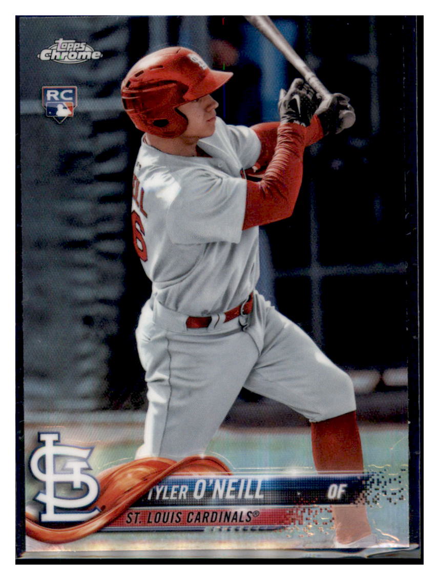 2018 Topps Chrome Tyler O'Neill St. Louis Cardinals #35 Baseball
card VSMP1IMB simple Xclusive Collectibles