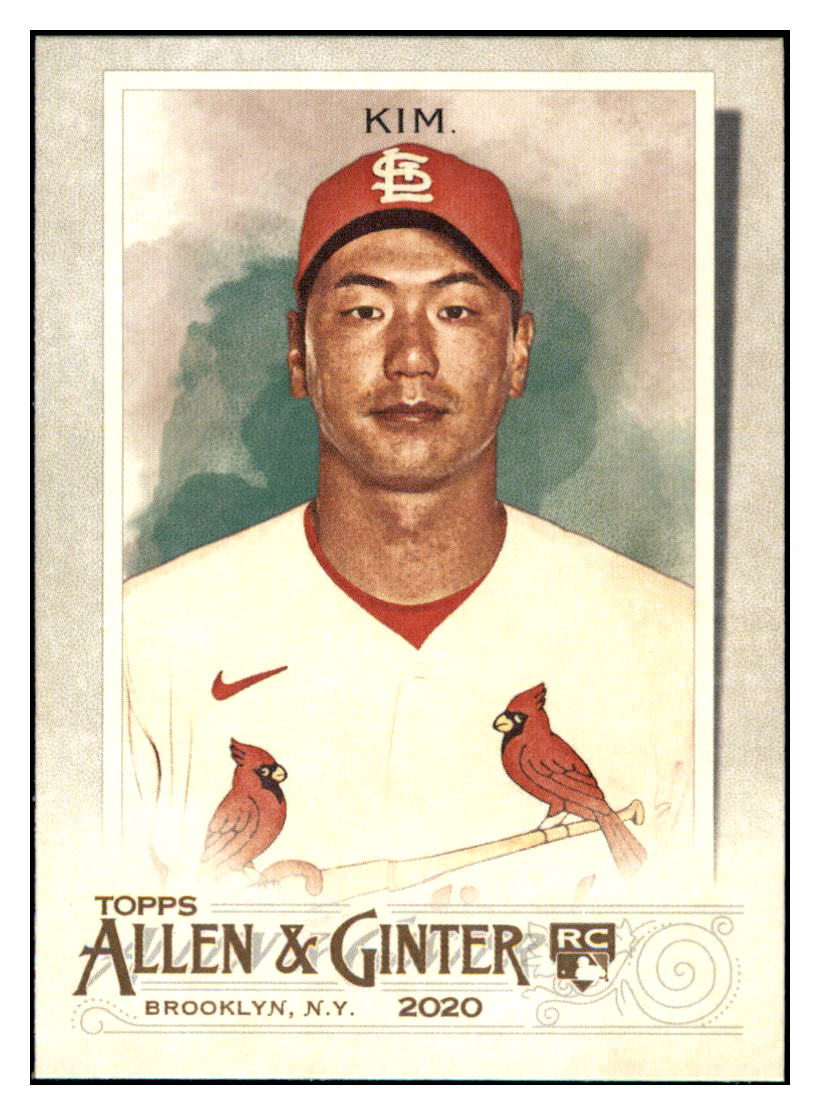 2020 Topps Allen & Ginter Kwang-Hyun
  Kim    St. Louis Cardinals #158
  Baseball card   VSMP1IMB simple Xclusive Collectibles   