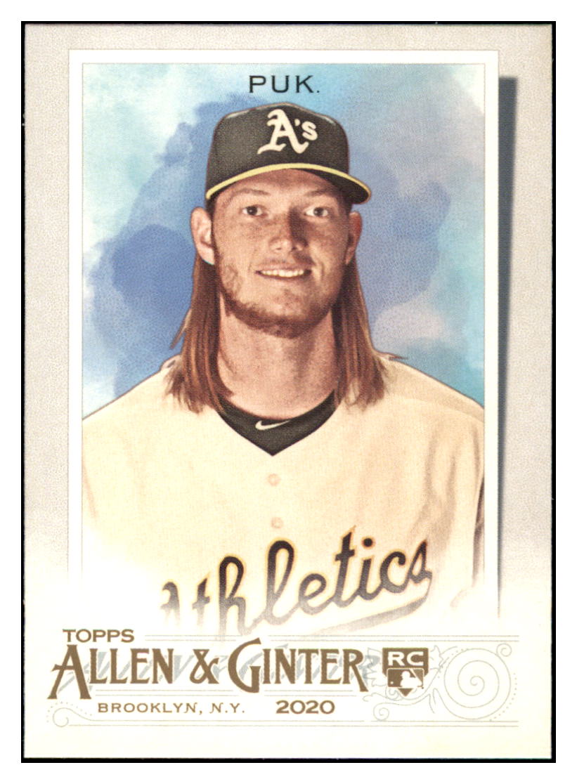 2020 Topps Allen & Ginter A.J.
Puk Oakland Athletics #226 Baseball
card VSMP1IMB simple Xclusive Collectibles