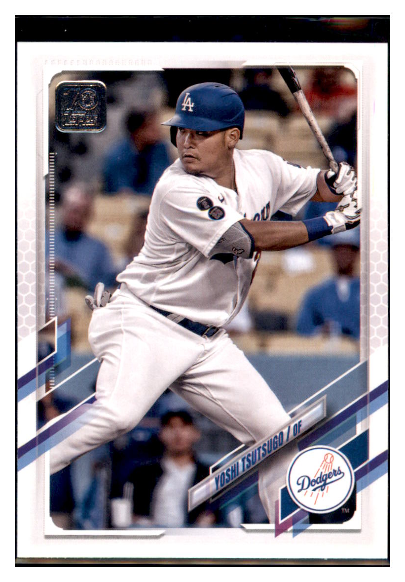 2021 Topps Update Yoshi Tsutsugo Los Angeles Dodgers #US54 Baseball
card BMB1A simple Xclusive Collectibles