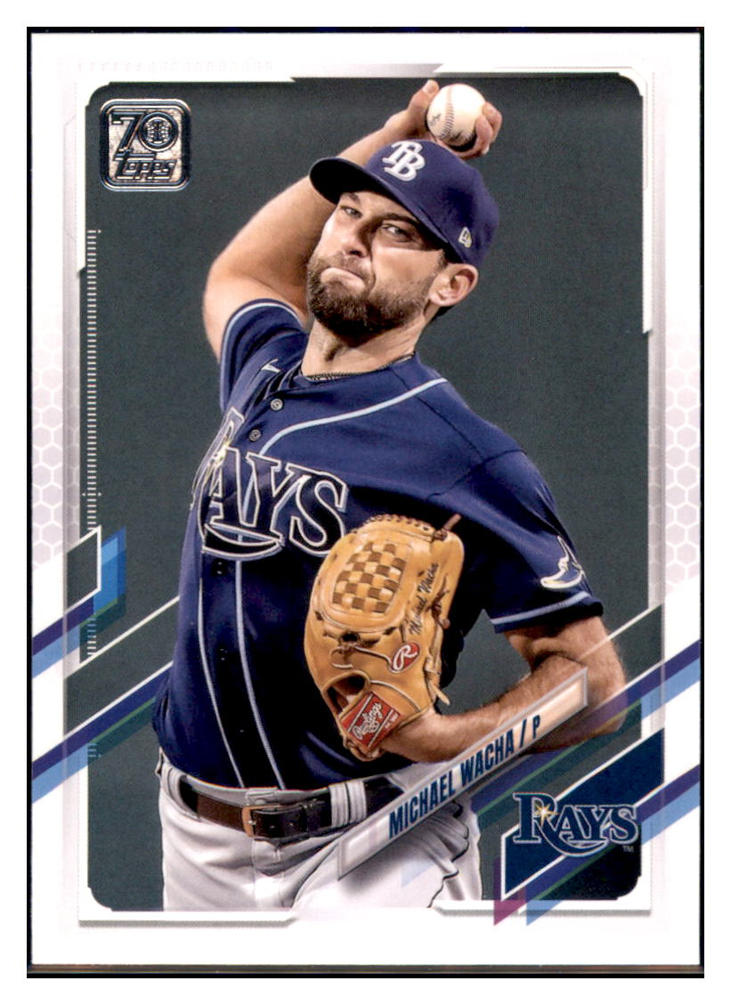 2021 Topps Update Michael Wacha    Tampa Bay Rays #US161 Baseball card   BMB1A simple Xclusive Collectibles