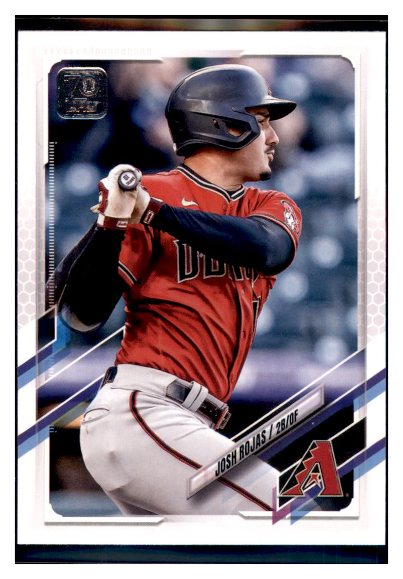 2021 Topps Update Josh Rojas    Arizona Diamondbacks #US192 Baseball
  card   BMB1A simple Xclusive Collectibles