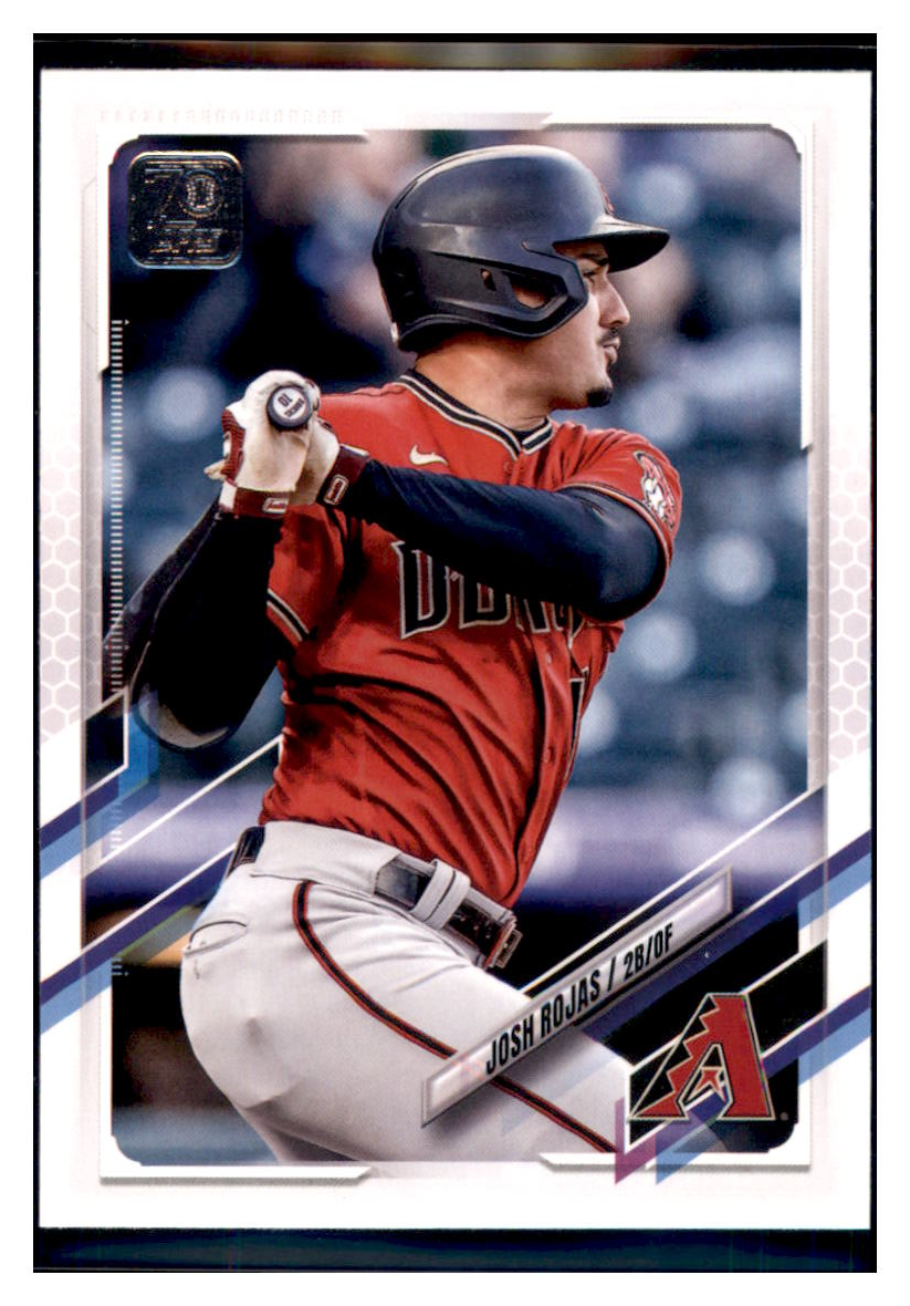 2021 Topps Update Josh Rojas    Arizona Diamondbacks #US192 Baseball
  card   BMB1A simple Xclusive Collectibles   