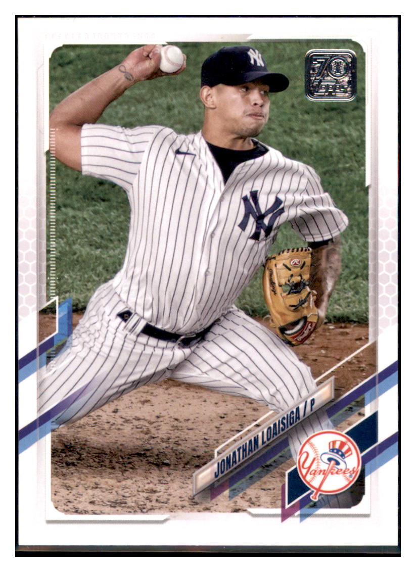 2021 Topps Update Jonathan
Loaisiga New York Yankees #US264
Baseball card BMB1A simple Xclusive Collectibles