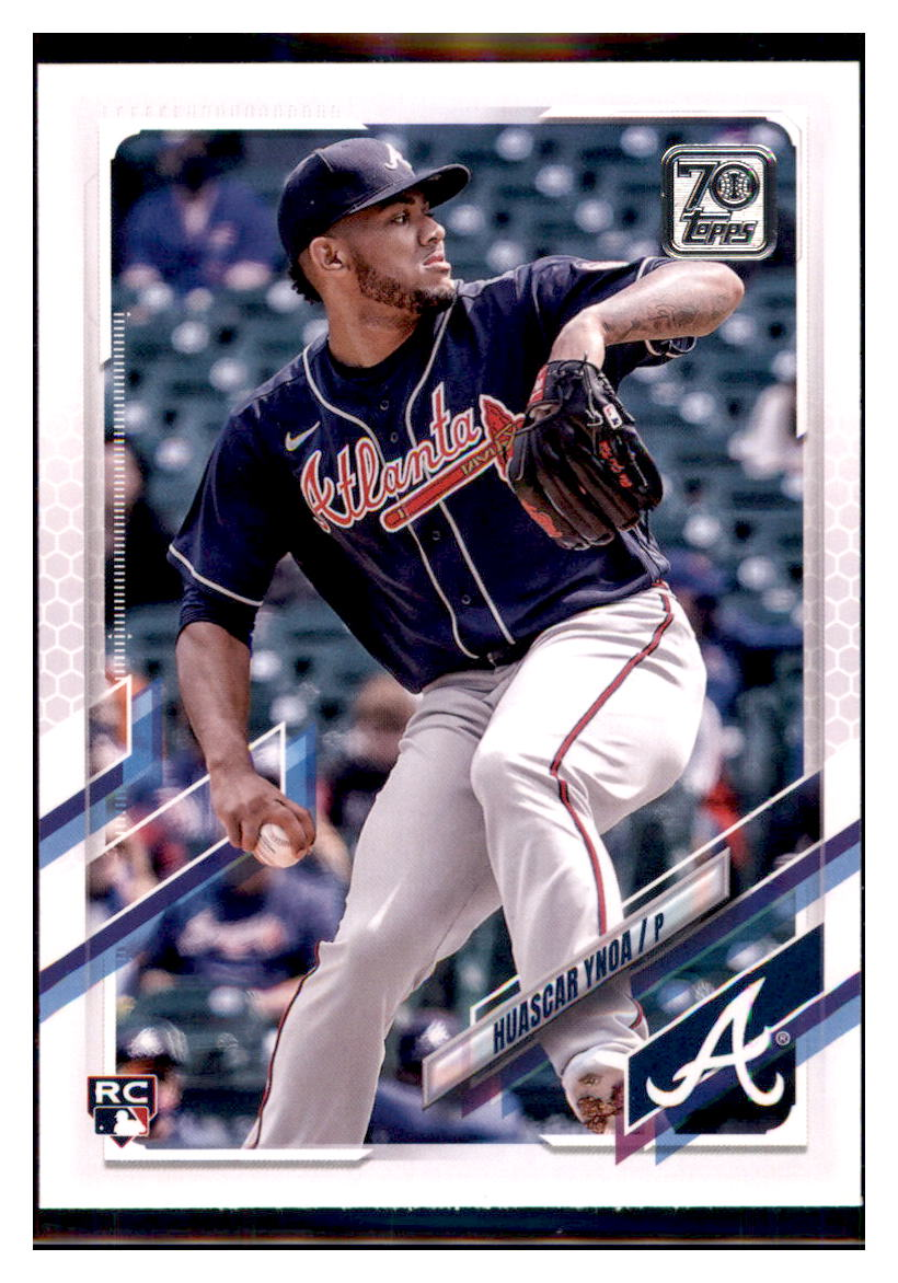 2021 Topps Update Huascar Ynoa    Atlanta Braves #US21 Baseball card   BMB1A simple Xclusive Collectibles