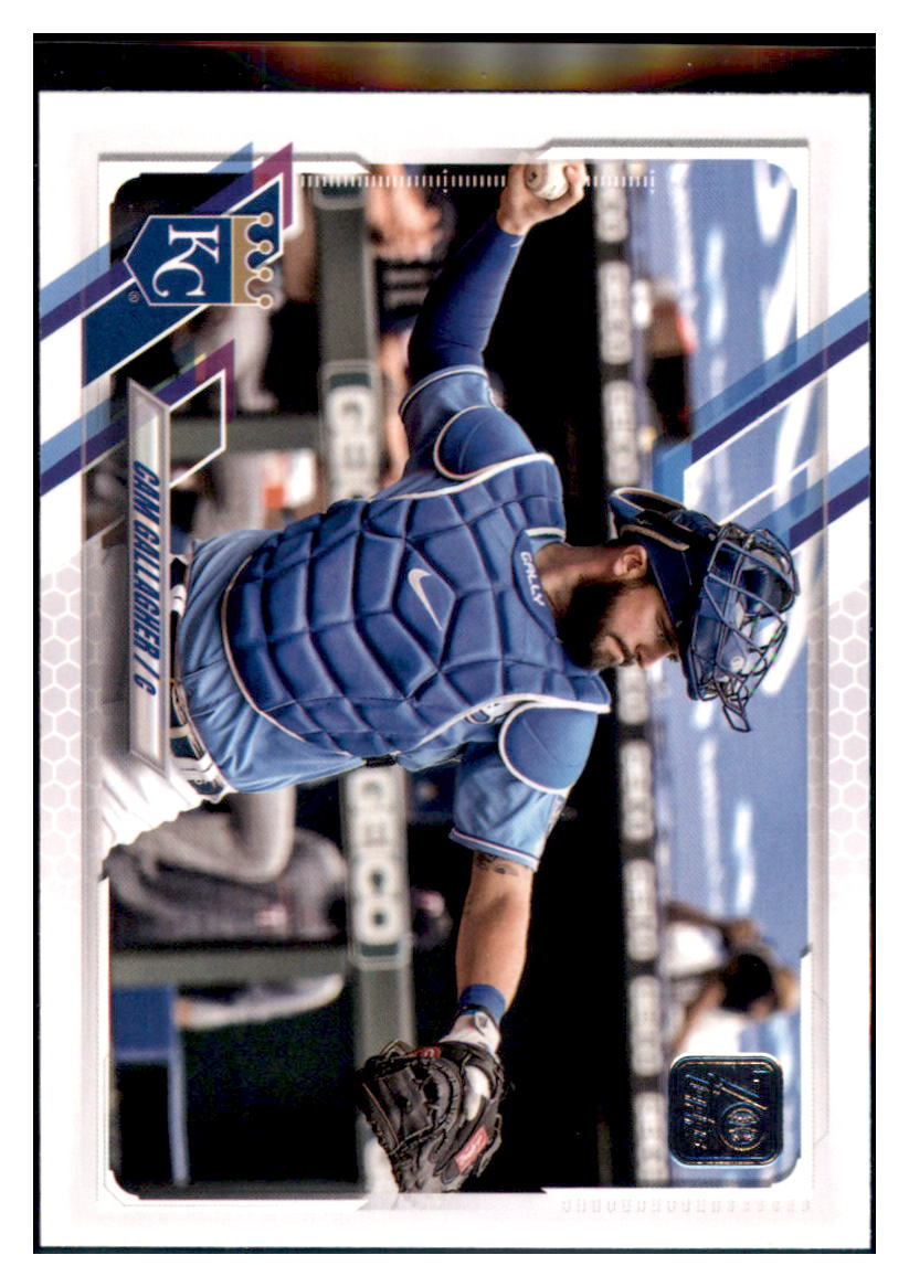 2021 Topps Update Cam Gallagher    Kansas City Royals #US27 Baseball
  card   BMB1A simple Xclusive Collectibles