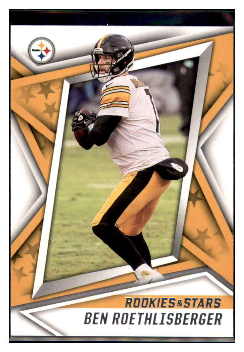 2021 Panini Rookies & Stars Ben Roethlisberger Football card BMB1B simple Xclusive Collectibles