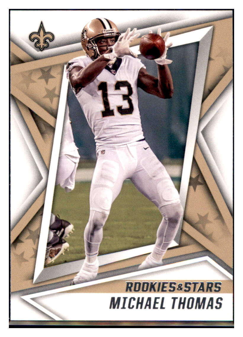 2021 Rookies and Stars Michael Thomas Football card   BMB1B simple Xclusive Collectibles