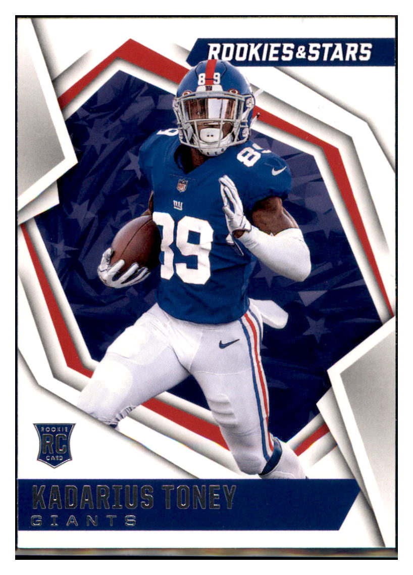 2021 Panini Rookies &amp; Stars Kadarius
Toney New York Giants #112 Football
  card   BMB1B simple Xclusive Collectibles   