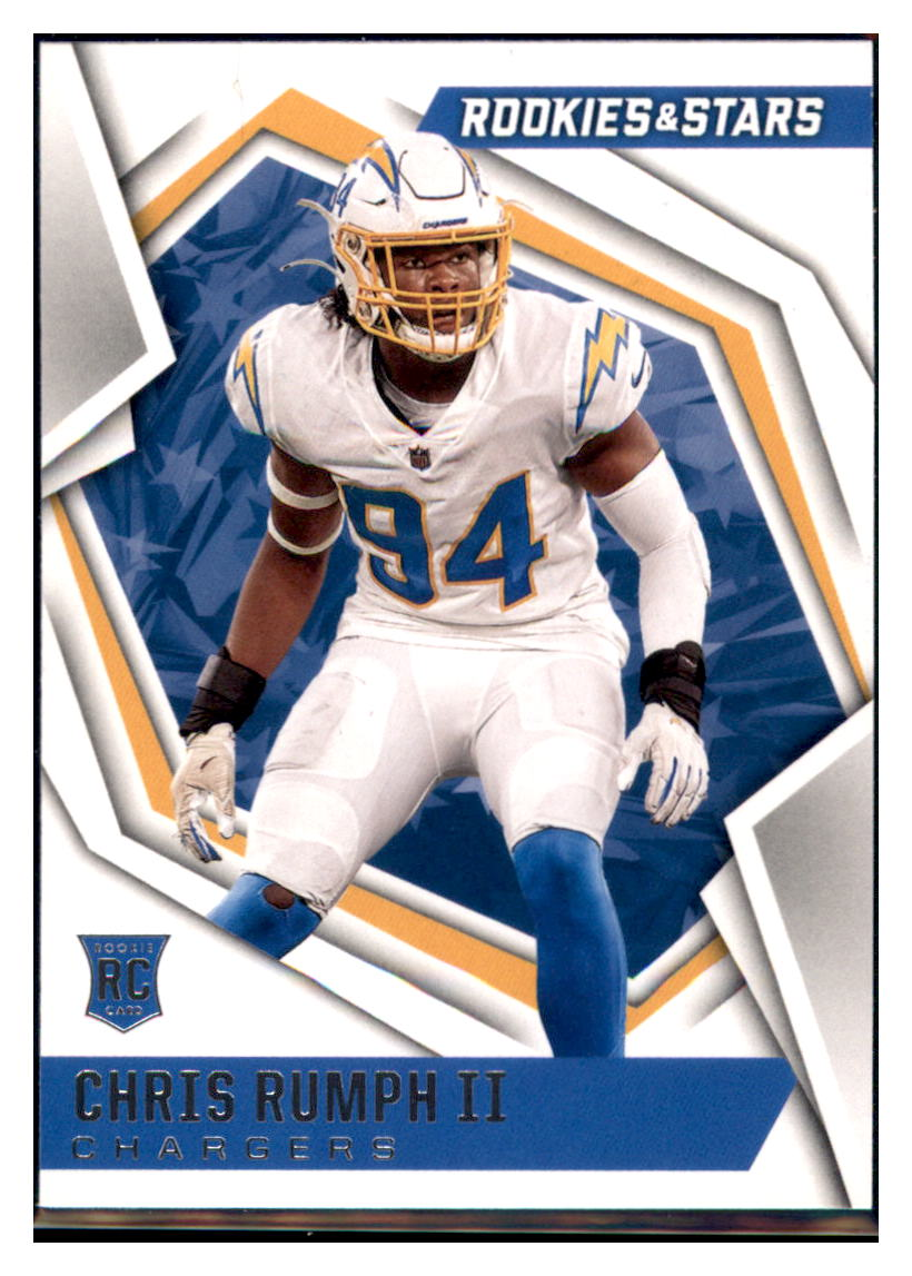2021 Panini Rookies &amp; Stars Chris Rumph II Los Angeles Chargers #154
  Football card   BMB1B simple Xclusive Collectibles   