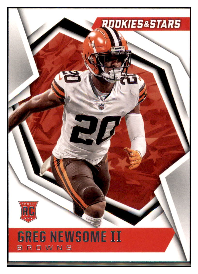 2021 Panini Rookies & Stars
Greg Newsome II Football card BMB1B simple Xclusive Collectibles