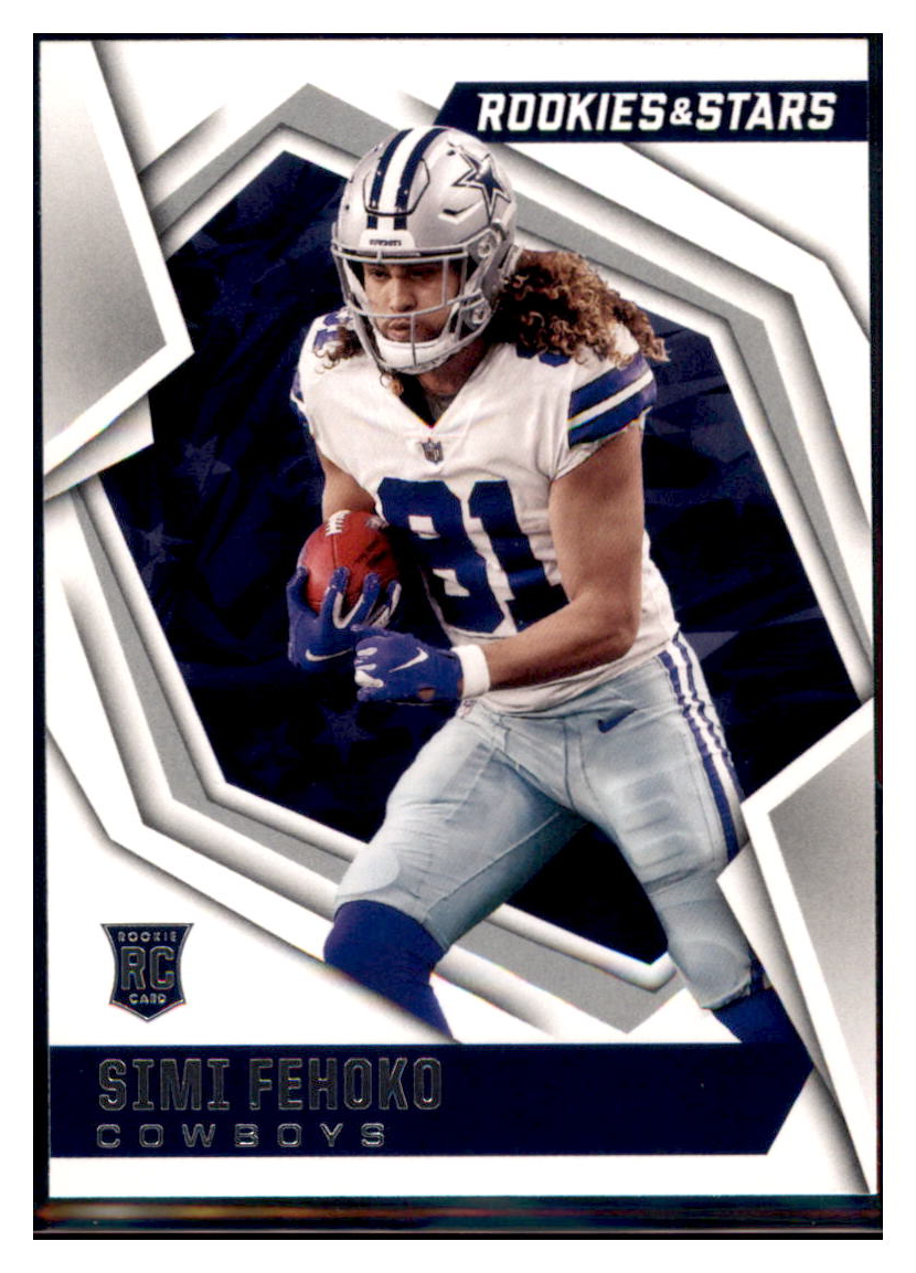 2021 Panini Rookies & Stars Simi
  Fehoko    Dallas Cowboys #141 Football
  card   BMB1B simple Xclusive Collectibles